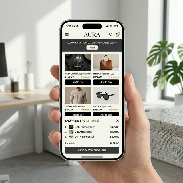 Omnichannel E-Commerce App
